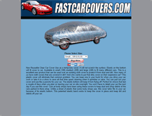 Tablet Screenshot of fastcarcovers.com